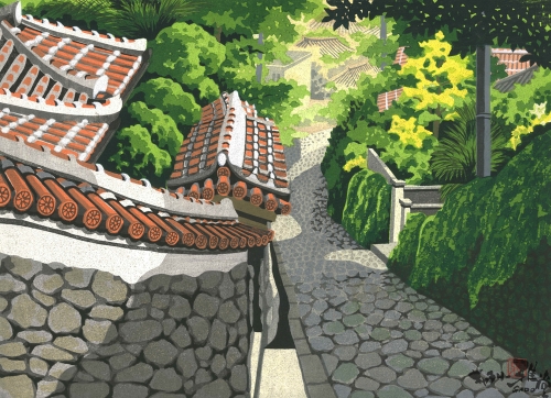 石畳の古道