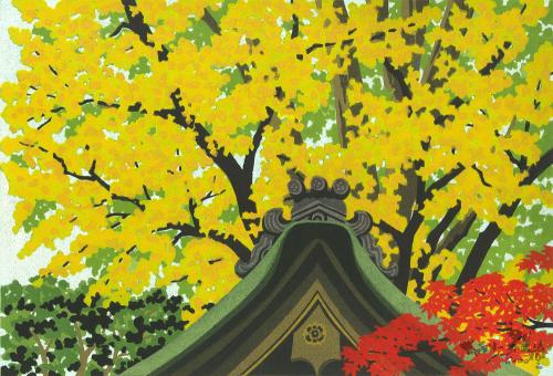 下鴨の銀杏